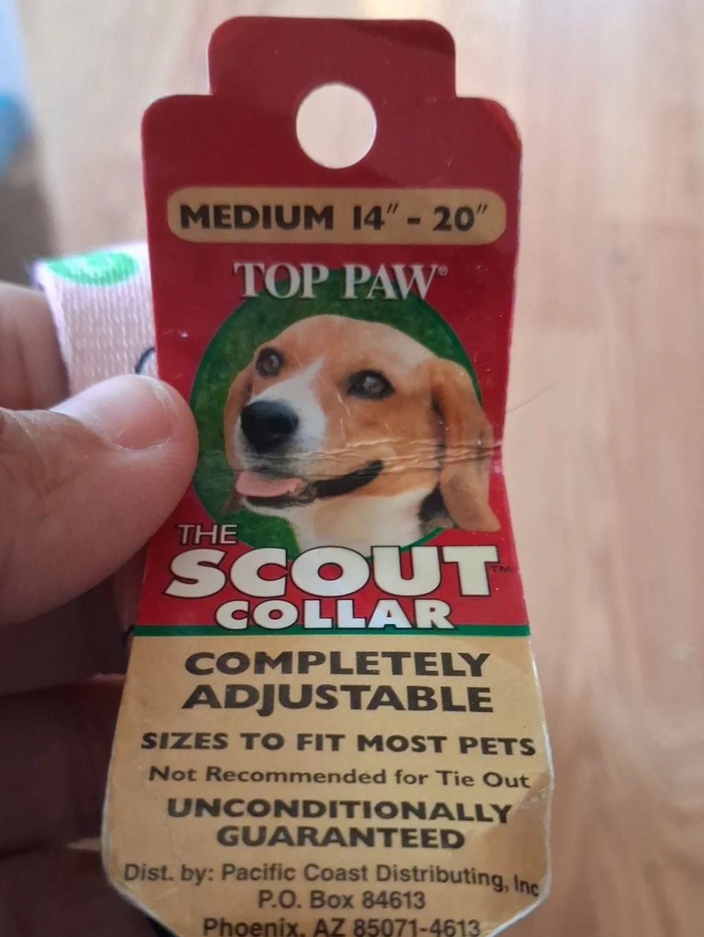 NWT The Scout Collar Adjustable Medium 14